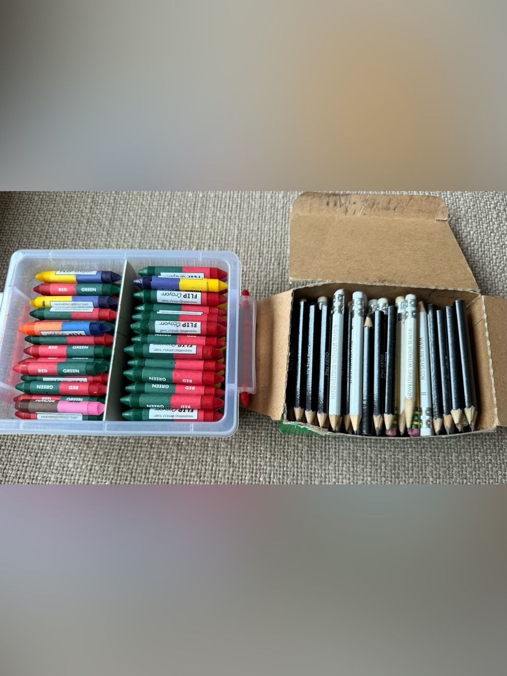 Handwriting Without Tears Flip Crayons Occupational Therapy Pencil Grasp